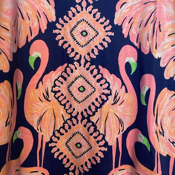 Lilly Pulitzer Beacon Shift Dress Flamingo S - Picture 2 of 7